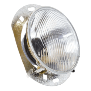 Óptica 5 3/4" Vidrio convexo con luz reglamentaria