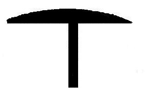 Perfil de Aluminio N° 49 - "T" Pasarruedas o Tapa de piso