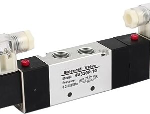 Electroválvula de puerta doble solenoide