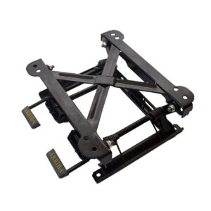 Alzada con guías base de asiento