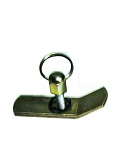 Aldaba de puerta con traba