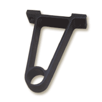 Anillo plástico Alto soporte pasamanos de techo