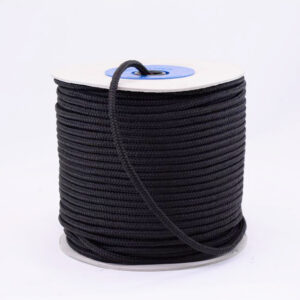 Soga elástica 6mm Negra para cortina